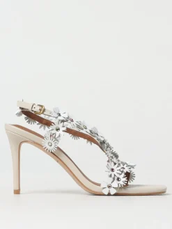 Sandalo Kurt Geiger London in pelle con fiori applicati