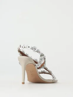 Sandalo Kurt Geiger London in pelle con fiori applicati