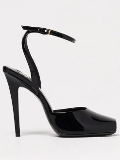 Sandalo Le Scandale Saint Laurent in vernice