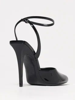 Sandalo Le Scandale Saint Laurent in vernice