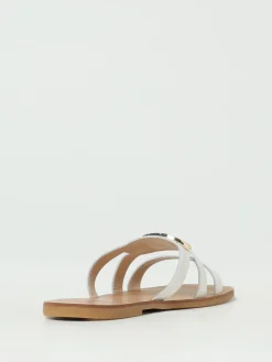 Sandalo Liu Jo in pelle sintetica con monogram