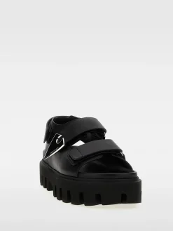 Sandalo McQueen in pelle