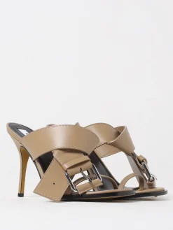 Sandalo Moschino Couture in pelle