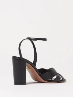 Sandalo Nina Aquazzura in nappa con nodo