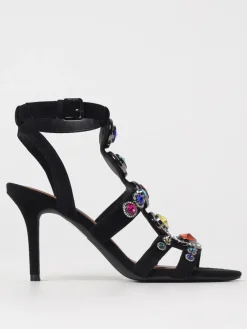 Sandalo Octavia Kurt Geiger London in camoscio con strass