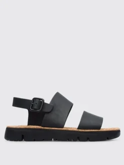 Sandalo Oruga Camper in pelle pieno fiore