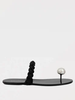 Sandalo Pipa Pedro Garcia pelle con applicazione gioiello