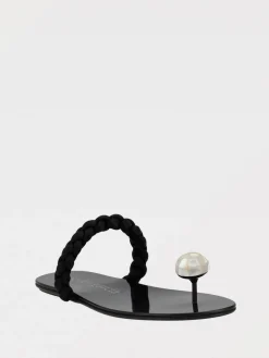 Sandalo Pipa Pedro Garcia pelle con applicazione gioiello