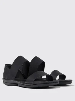 Sandalo Right Camper in pelle a grana