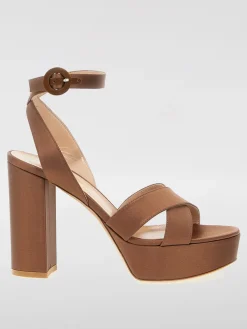 Sandalo Sabrina Gianvito Rossi in raso