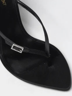 Sandalo Saint Laurent in seta