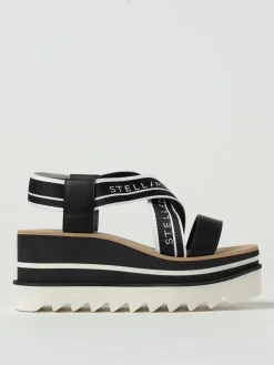 Sandalo Sneak Elyse Stella McCartney in pelle vegana e tessuto