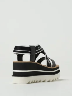 Sandalo Sneak Elyse Stella McCartney in pelle vegana e tessuto