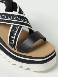 Sandalo Sneak Elyse Stella McCartney in pelle vegana e tessuto