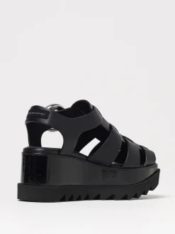 Sandalo Stella McCartney in pelle sintetica a grana