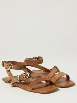 Sandalo Stuart Weitzman in camoscio