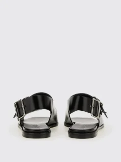 Sandalo Tekla Aeyde in pelle spazzolata