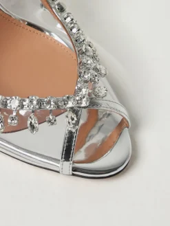 Sandalo Temptation Aquazzura in pvc con strass