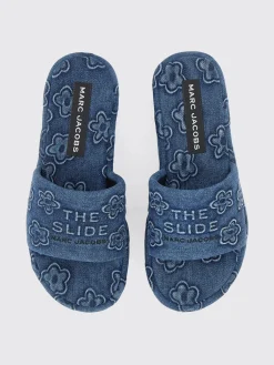 Sandalo The Puffy Daisy Denim Platform Marc Jacobs in denim