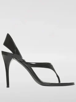 Sandalo Tong AlaÏa in pelle spazzolata