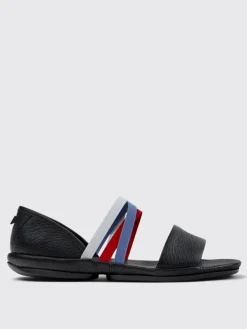 Sandalo Twins Camper in pelle