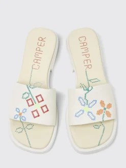 Sandalo Twins Camper in pelle