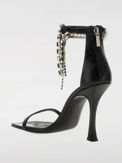 Sandalo Verity Jimmy Choo in pelle con cristalli