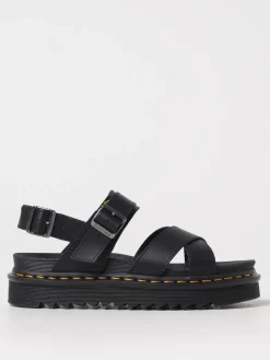 Sandalo Voss II Dr. Martens in pelle a grana naturale