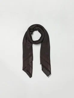 Sciarpa Elisabetta Franchi in viscosa con monogram jacquard