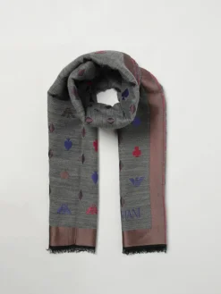Sciarpa Emporio Armani in misto viscosa jacquard