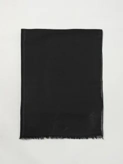 Sciarpa Emporio Armani in misto modal con logo jacquard