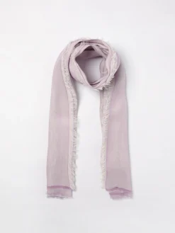 Sciarpa Emporio Armani in misto cotone con logo jacquard