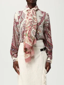 Sciarpa Etro in lana stampa paisley