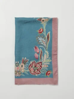 Sciarpa Etro in misto lana con stampa floreale
