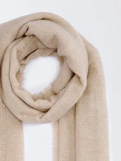 Sciarpa Fabiana Filippii in cashmere e seta lurex