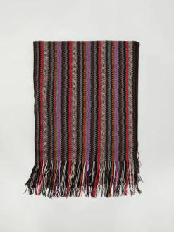 Sciarpa in lana a zig zag Missoni