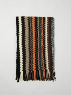 Sciarpa in lana a zig zag Missoni