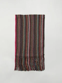 Sciarpa in misto viscosa a zig zag Missoni
