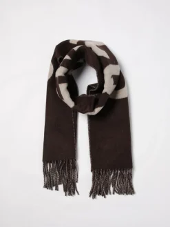 Sciarpa Jacquemus in lana vergine con logo jacquard