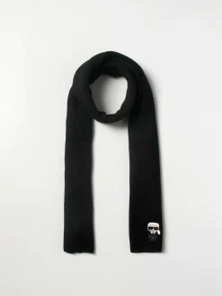 Sciarpa karl lagerfeld in misto viscosa e lana