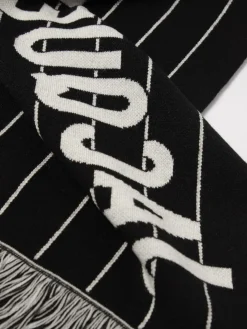 Sciarpa L'Echarpe Liga Jacquemus in lana merino con logo jacquard