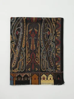 Sciarpa Paisley Etro in misto lana stampata