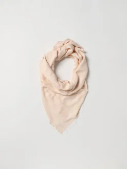 Sciarpa Pinko in cotone con Love Birds jacquard