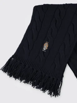 Sciarpa Polo Ralph Lauren in lana a coste intrecciate