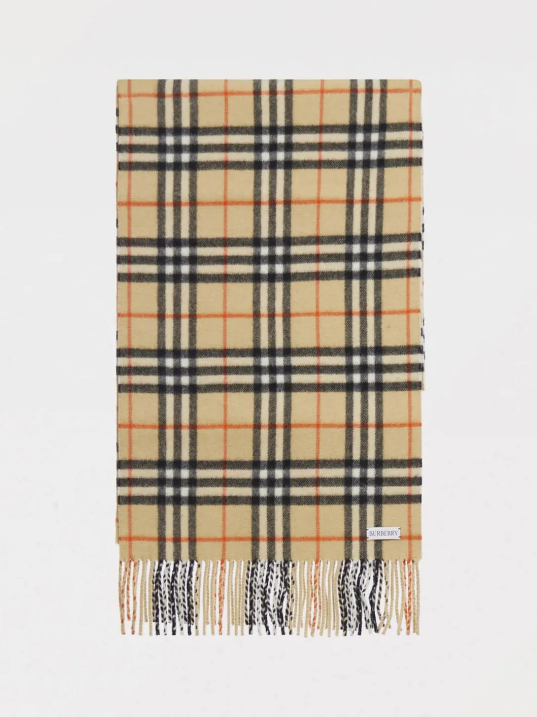Sciarpa Vintage Check Burberry in cashmere