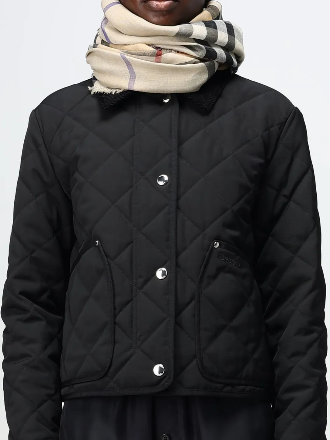 Sciarpa Vintage Check Burberry in lana e seta