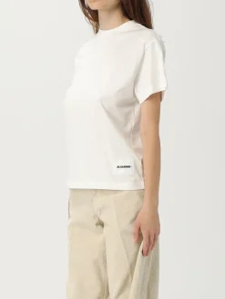 Set 3 T-shirt basic in cotone Jil Sander