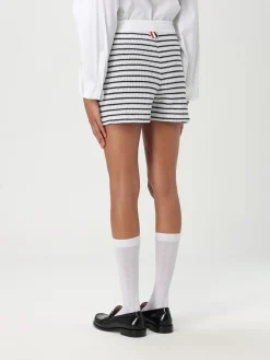 Shorts in cotone a righe Thom Browne