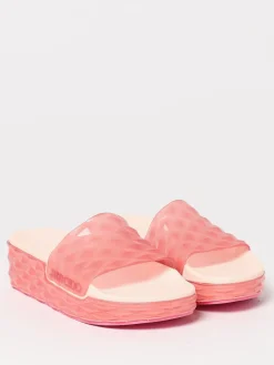 Sliders Diamond Jimmy Choo in gomma sfaccettata