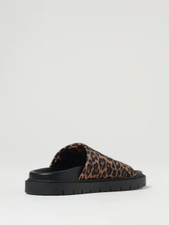 Sliders Paia Copenhagen in viscosa stampa animalier